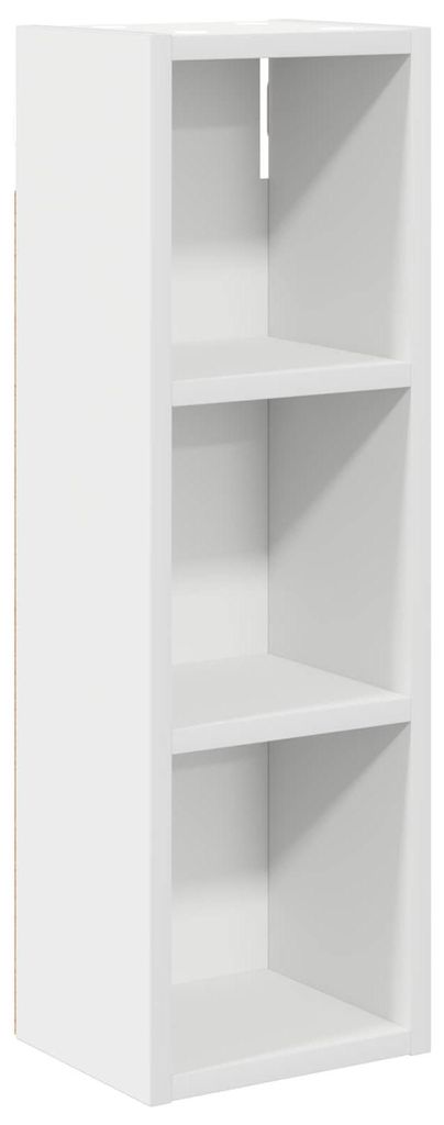 Badezimmer-Wandschrank Weiß 20 x 16 x 62,5 cm Holzwerkstoff