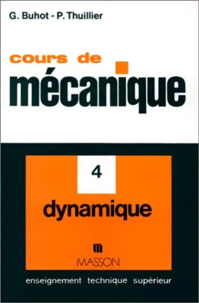 Cours de mécanique théorique et appliquée avec exercices corrigés 2024