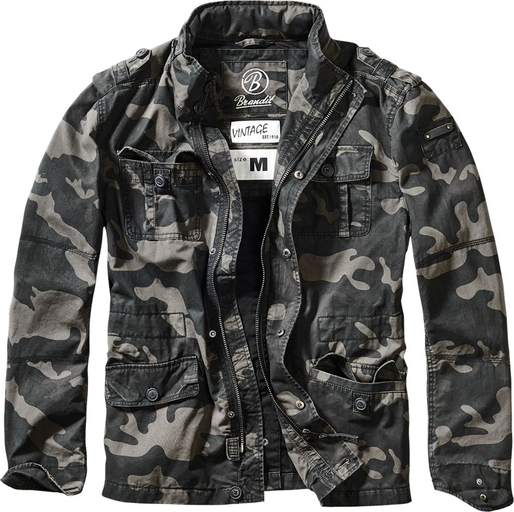 Bunda Brandit Britannia Jacket darkcamo - XXL Obrázek produktu 