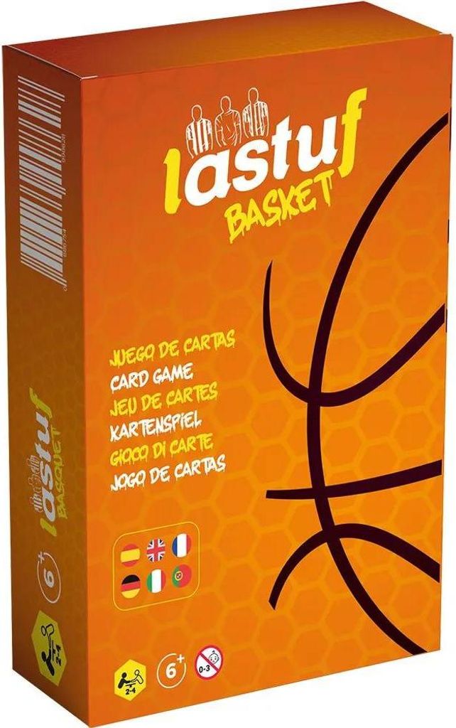 Lastuf Games Basketball Kartenspiel Golden Golden One Size