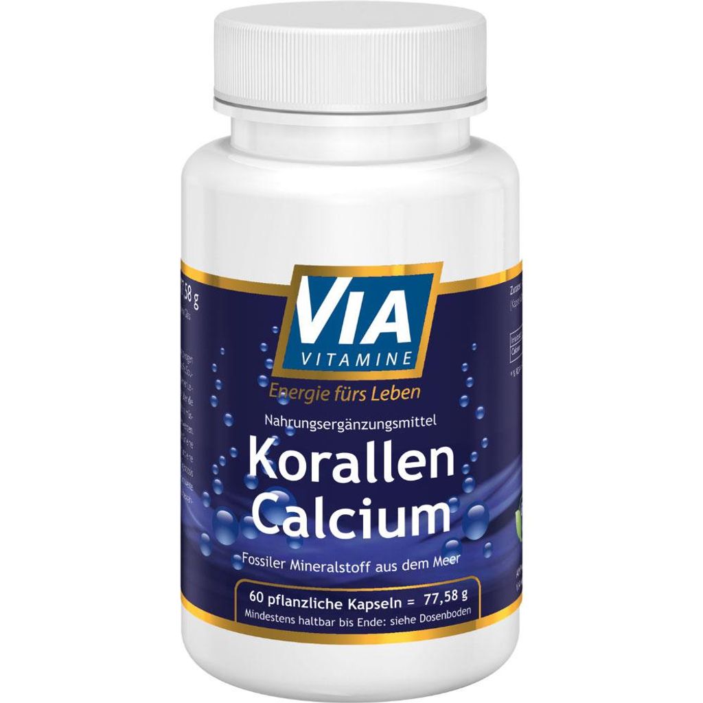 Korallen Calcium 400 mg, hohe Bioverfügbarkeit