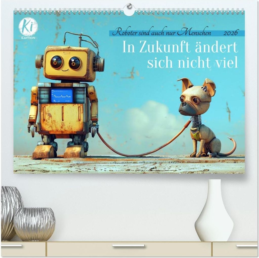 In Zukunft ändert sich nicht viel (hochwertiger Premium Wandkalender 2026 DIN A2 quer), Kunstdruck in Hochglanz