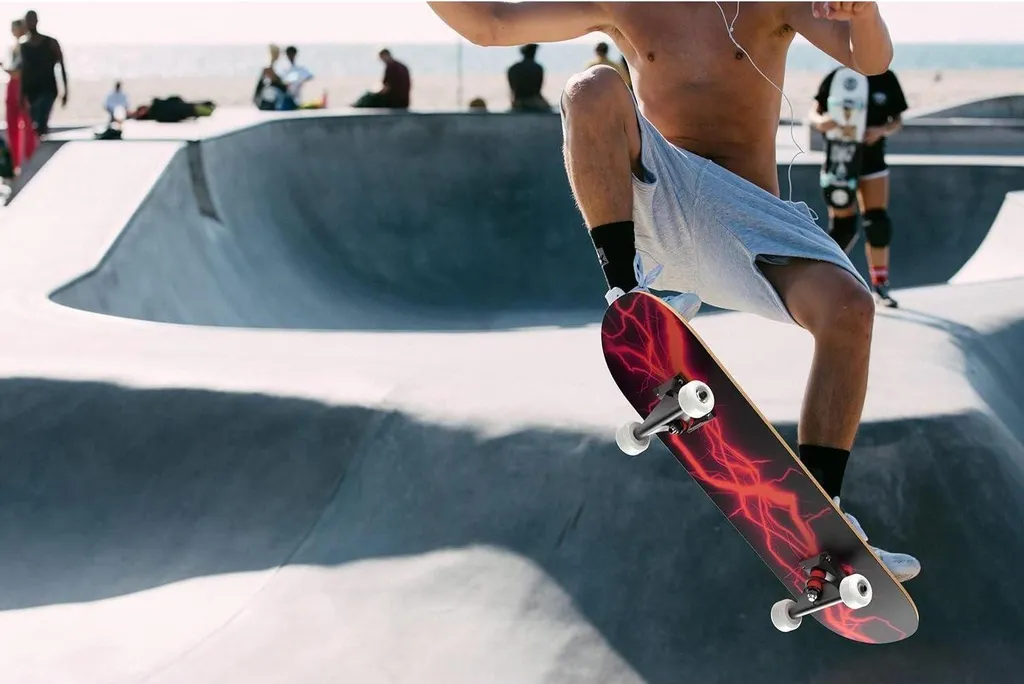 LAYENNE Skateboard 31 pouces Complet en Érable 7 Plis avec Roulements ABEC-11 - 6