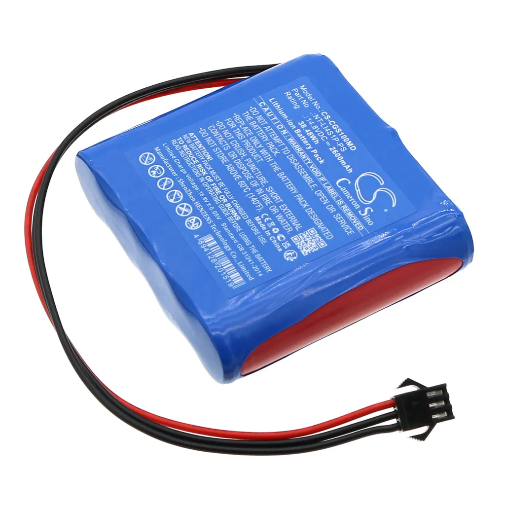 Batterie Lithium-ion pour défibrillateur Progetti PGS10 Taurus E E+