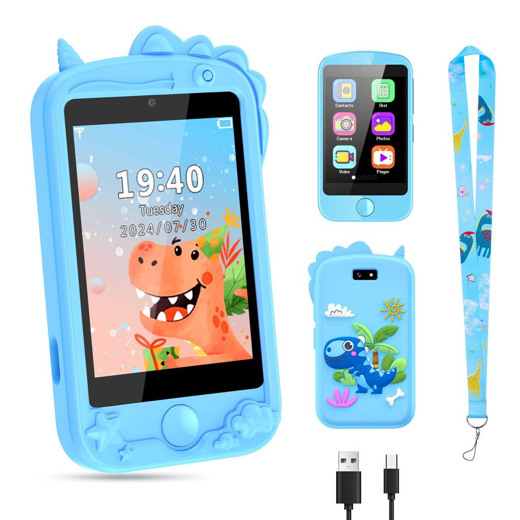 Kinder Smartwatch mit Anruffunktion, 2.8" Touchscreen Produktbild 