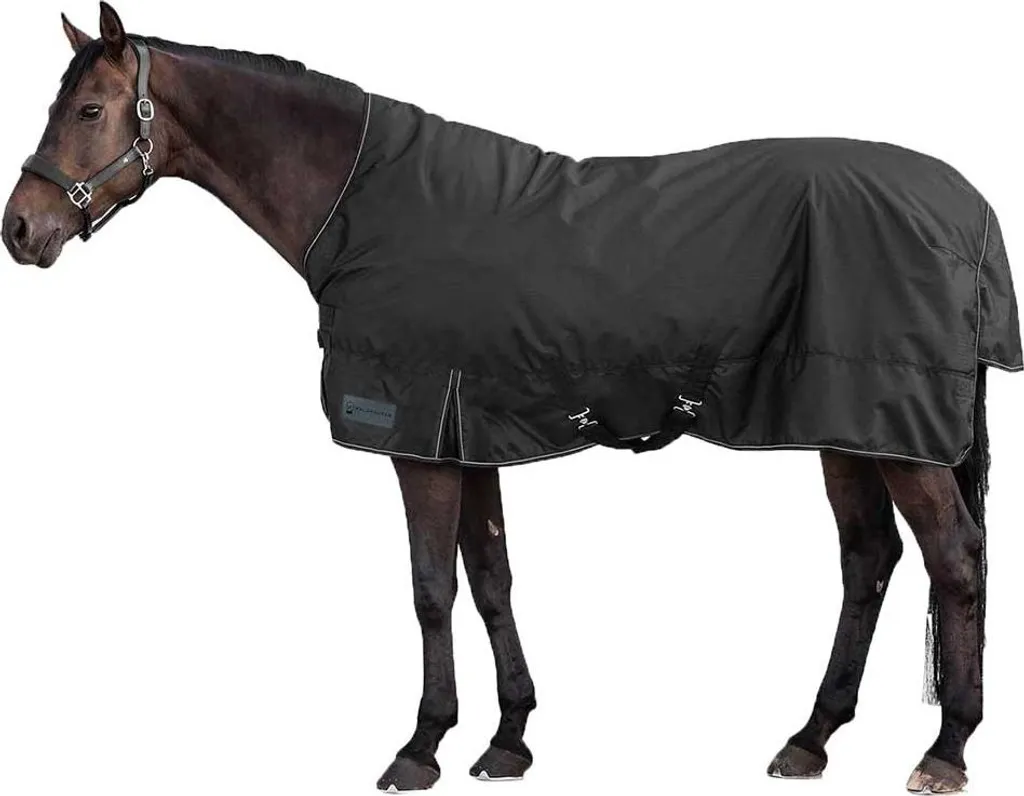 Couverture Nordic High Neck 100g Waldhausen Noir 165 Haute Qualité