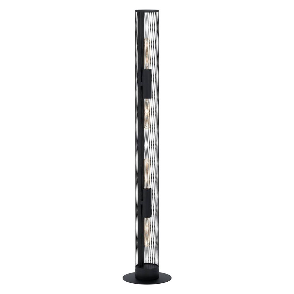 EGLO Stehlampe Redcliffe, 4 flammige Stehleuchte Produktbild 