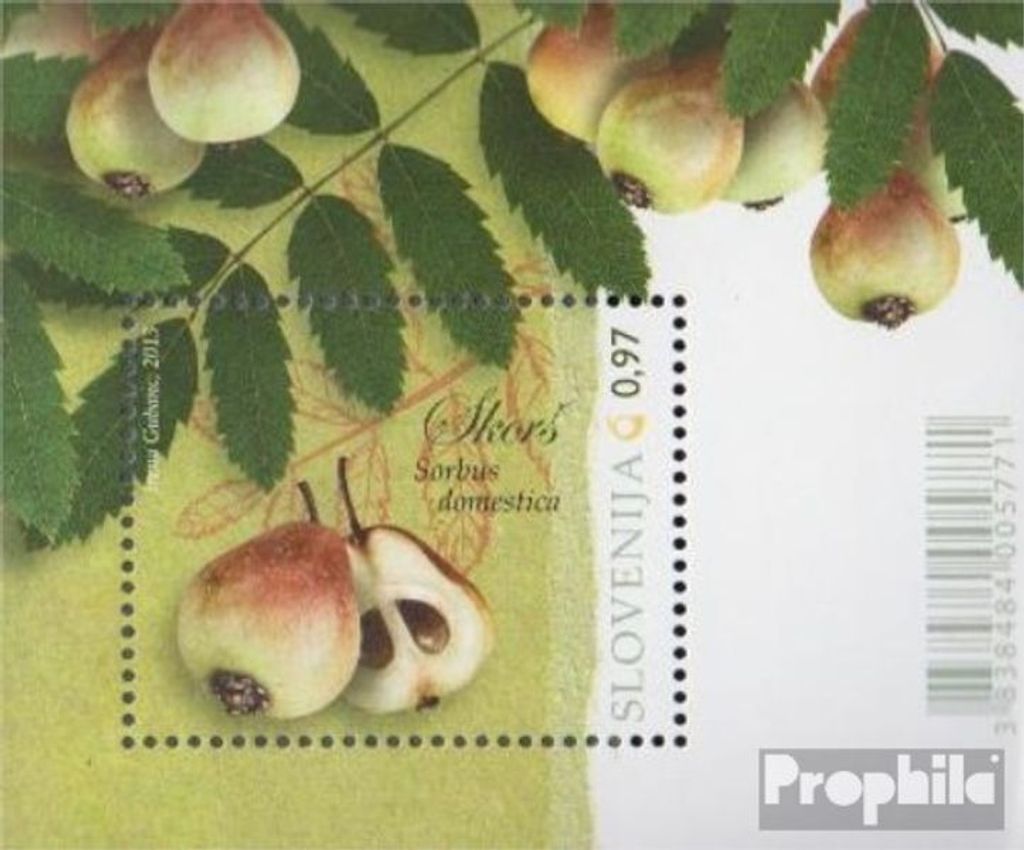 Briefmarken Slowenien 2013 Mi Block67 (kompl.Ausg.) postfrisch Obstsorten