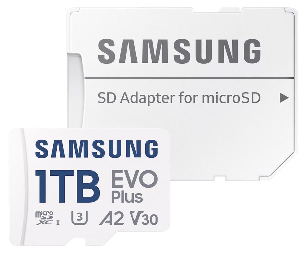 Samsung 1TB microSDXC EVO Plus Class 10 U3 V30 A2 Produktbild 
