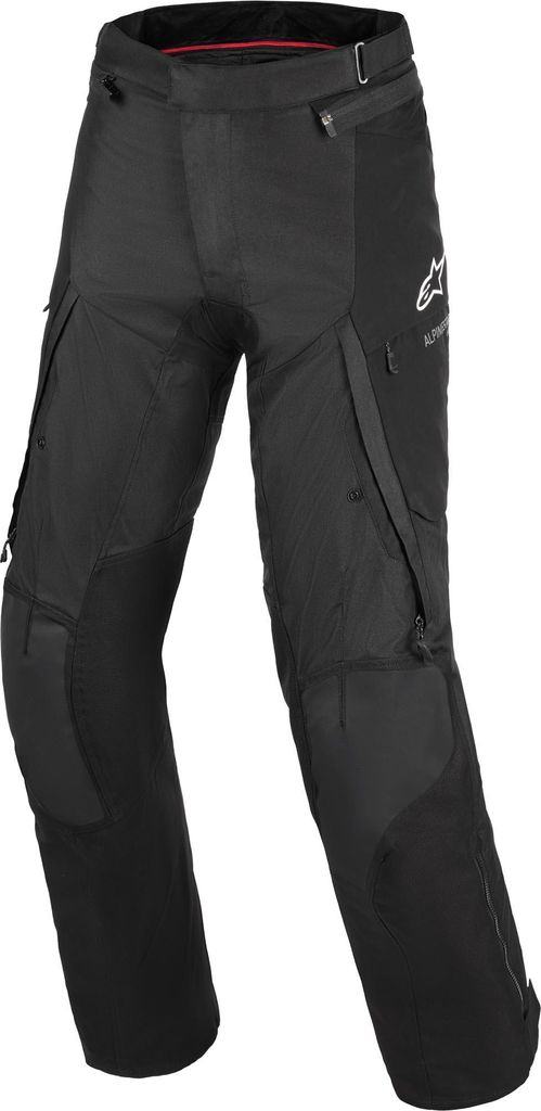 Alpinestars Andes V4 Drystar wasserdichte Motorrad Textilhose, schwarz, 2XL