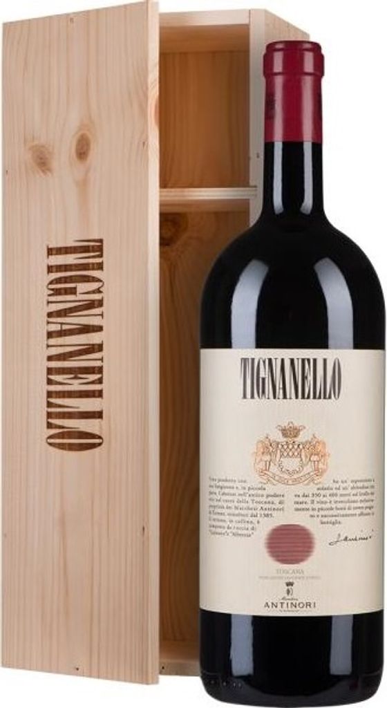 Tignanello Magnum 2022 + Holzbox 1500ml 14,5% Vol. Produktbild 