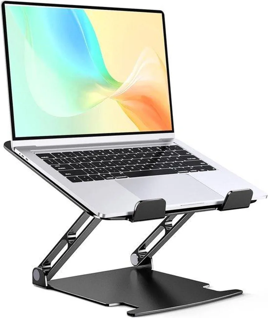 Support PC portable aluminium ventilé et stable pour ordinateur 15 pouces