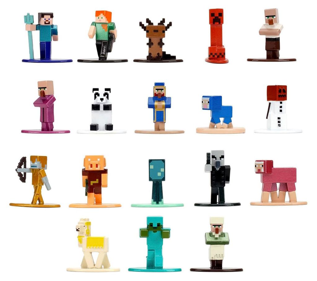 Minecraft : Coffret de figurines Nanofigure, série 13 - 18 Image du produit 