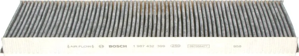 Filtre d'habitacle BOSCH 1 987 432 399 pour Peugeot 607 9D 9U OE E146031