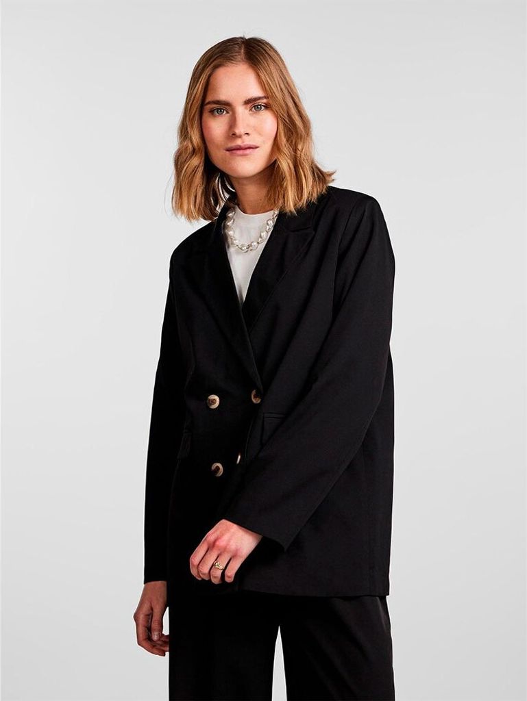 Pieces Thelma Blazer Schwarz XL Frau Schwarz XL