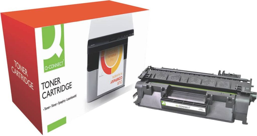 Q-CONNECT – schwarzer Toner 2700 Seiten für OEM CF280A