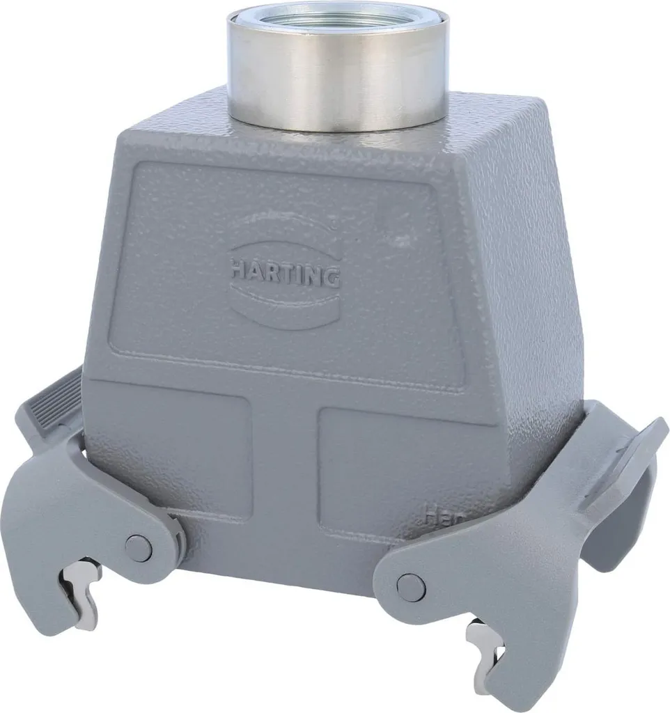 Connecteur HARTING Han 32A pour câblage industriel sortie droite PG21