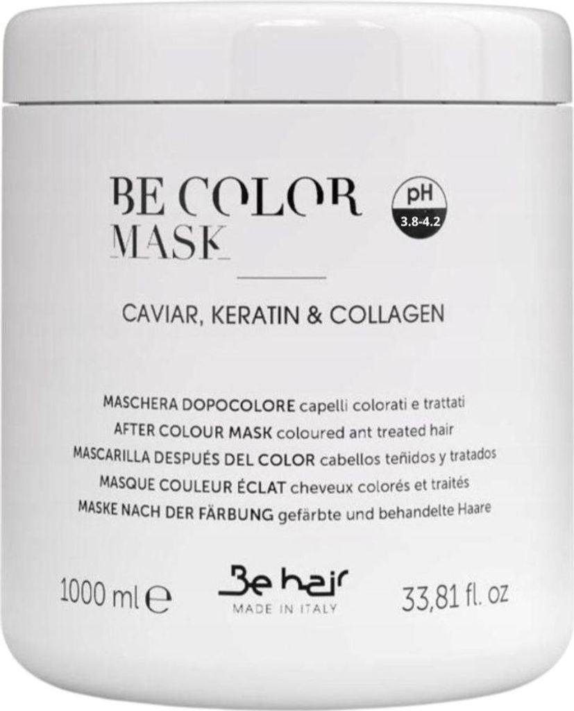 BE HAIR Haarmaske KAVIAR, KERATIN & KOLLAGEN - 1000ml Produktbild 