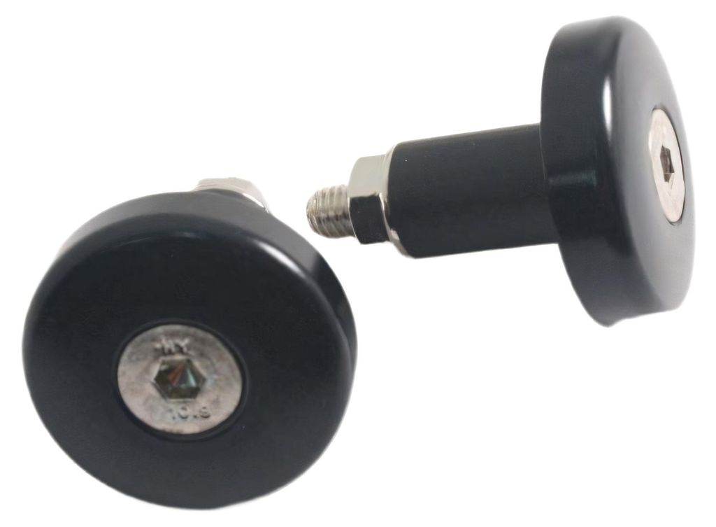 Lenkerenden JMP Aluminium schwarz 13mm Produktbild 