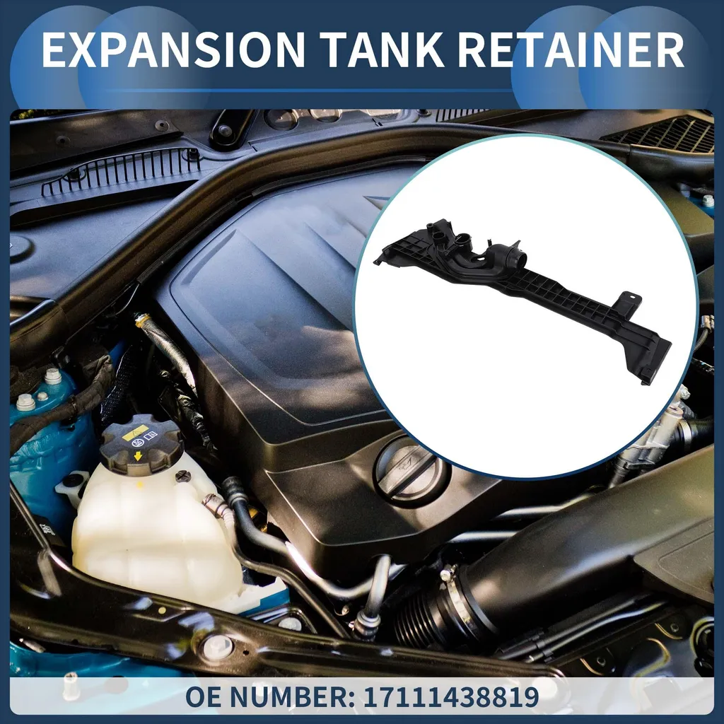Support Bouteille de Liquide Refroidissement Noir 17111438819 BMW X5 E53