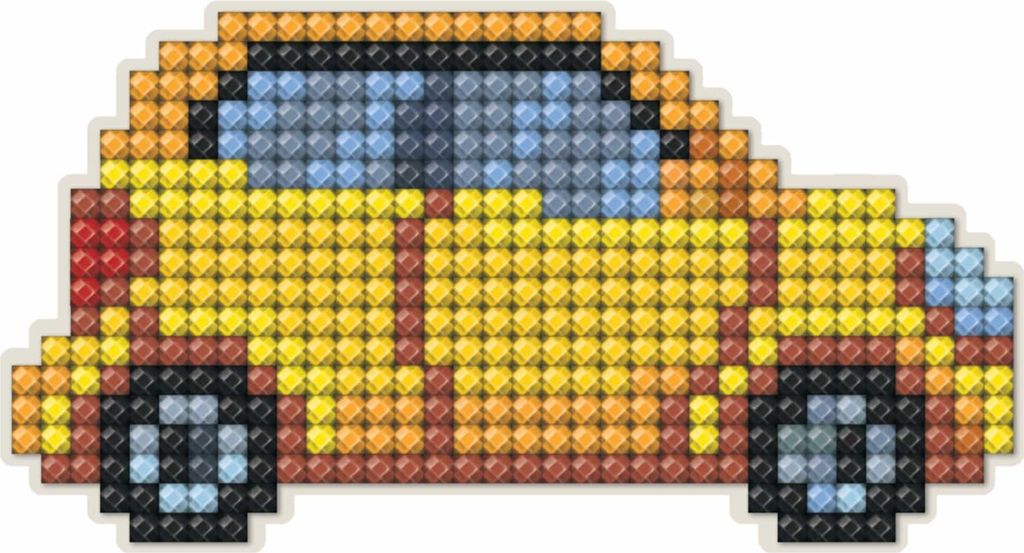 Auslaufmodell CdA Diamanten Malerei Set Magnet 8,8x4,7cm, DCM038