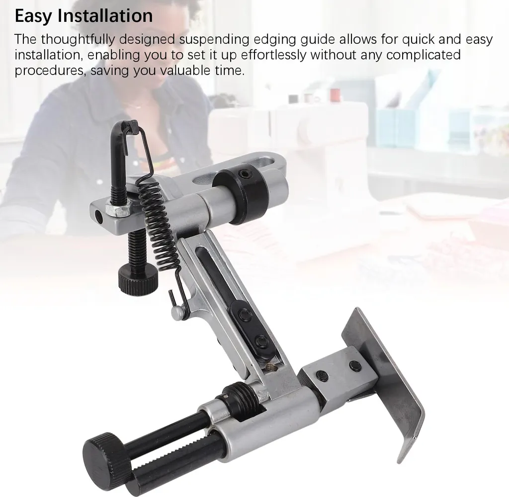 Guide de couture suspendu en acier pour machine Durkopp Adler