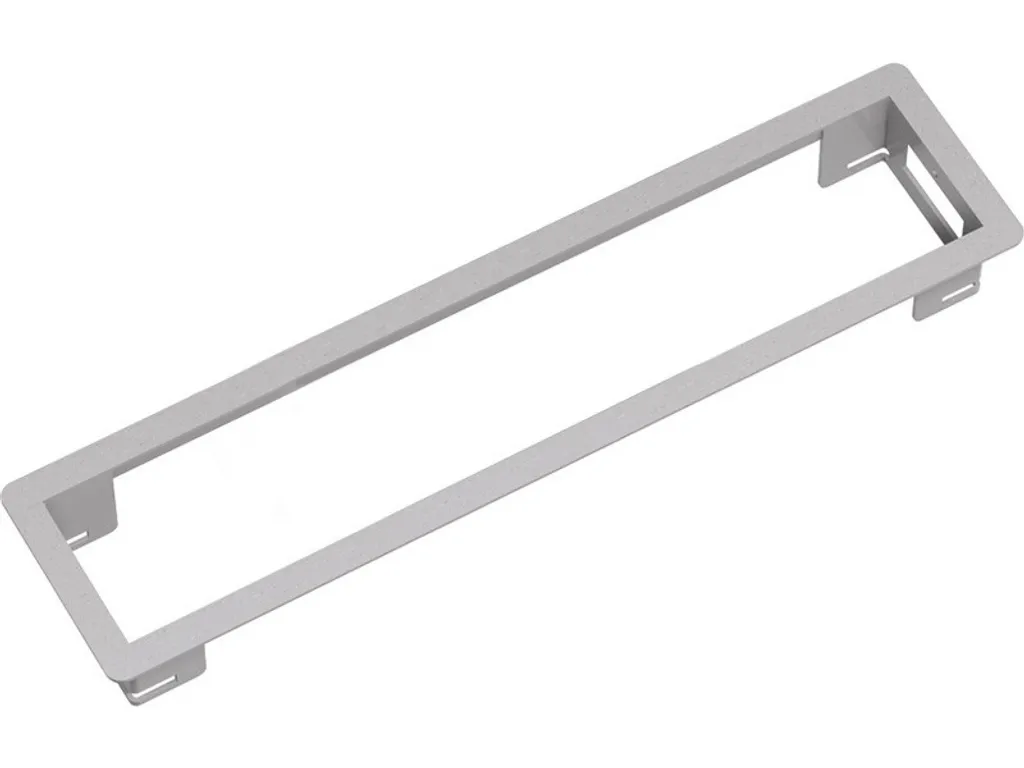 Cadre Bachmann 6 Emplacements Argenté pour Modules de Connexion - 3