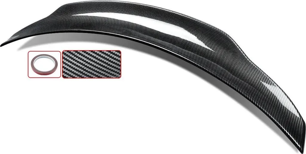 Becquet arrière aspect carbone : solution design pour coffre trop sobre