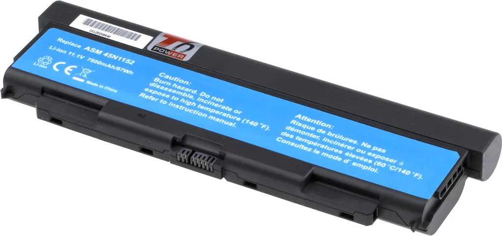 Batteria 45N1161 Lenovo 11.1V 7800mAh - Alta Capacità T6 Power