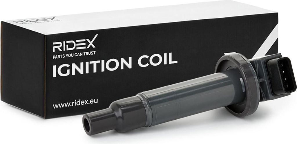 RIDEX 689C0059 Zündspule für TOYOTA Yaris Schrägheck (P9) Produktbild 