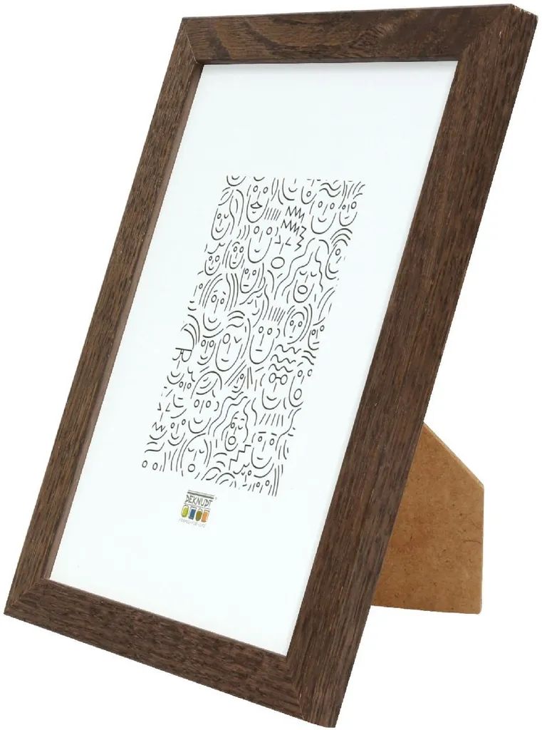 Deknudt S47CJ3 Cornice per foto in legno massello quercia scura 30x30 cm - 3