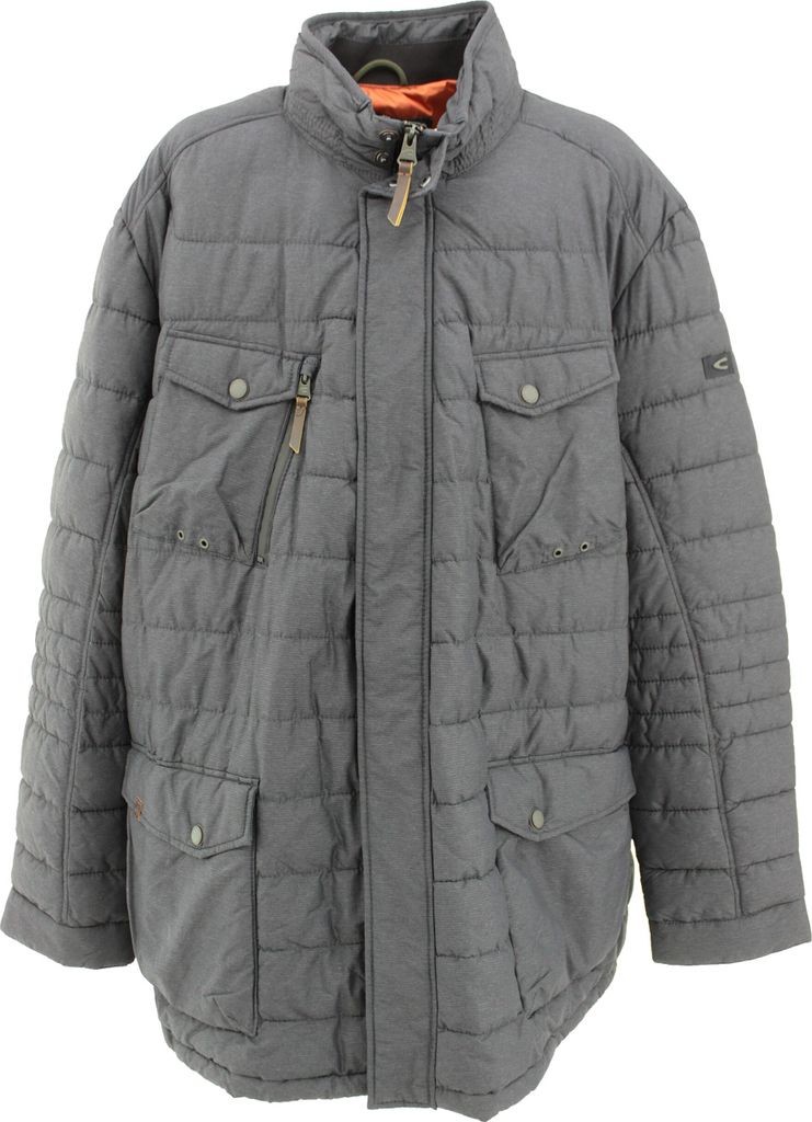 26446 Camel Active, , Herren Winterjacke, warm gefütterter Parka, anthrazit, 38