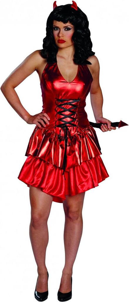 RUBIE'S Faschingskostüm y Teufelin, Größe 34, Farbe original
