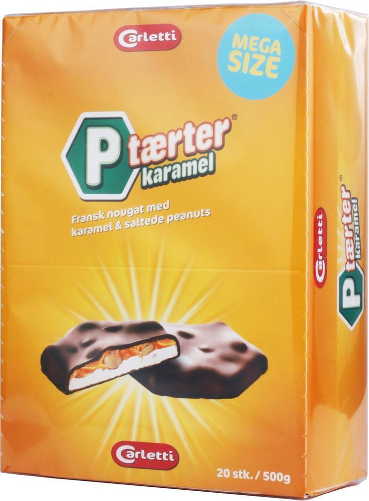 Carletti P-Tærter Karamel 500g Produktbild 