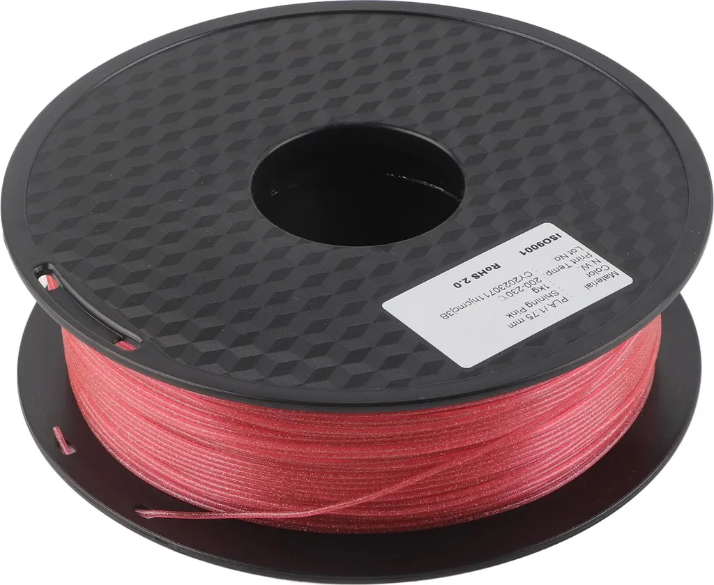 Consommable Impression 3D Filament PLA Rose Pailleté Haute Qualité - 8