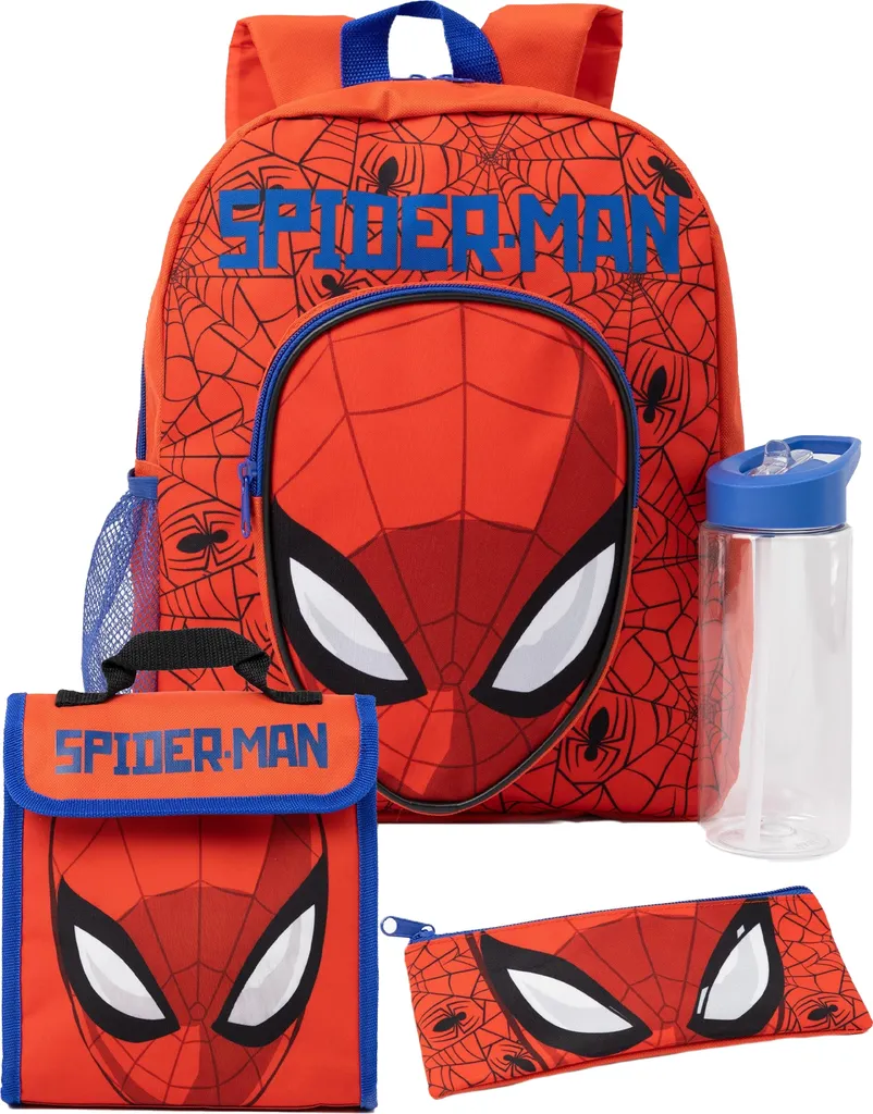 Sac à dos enfant Spider-Man ergonomique contre le mal de dos