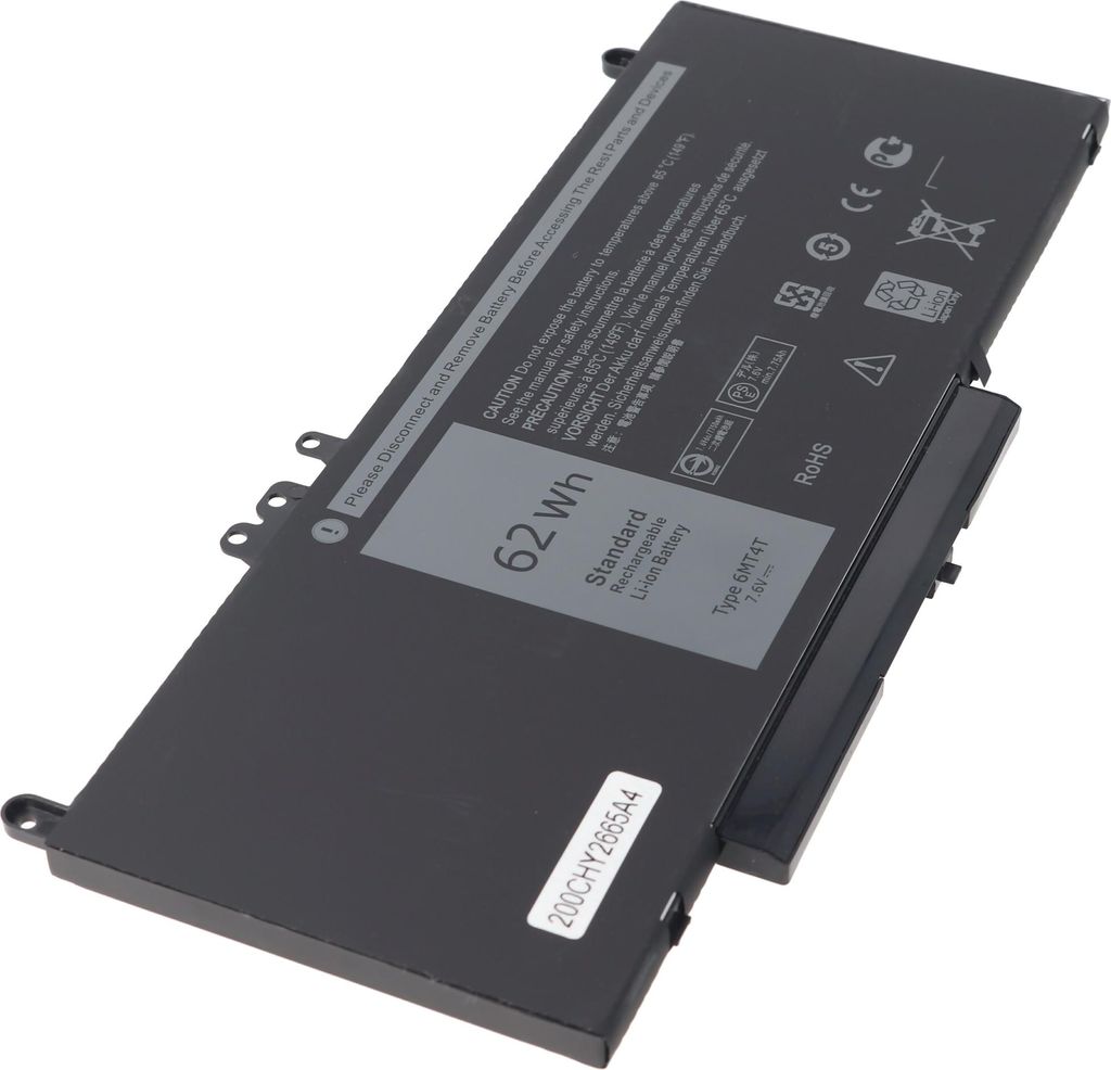Akku passend für Dell Latitude E5470, E5570, 6MT4T, Produktbild 