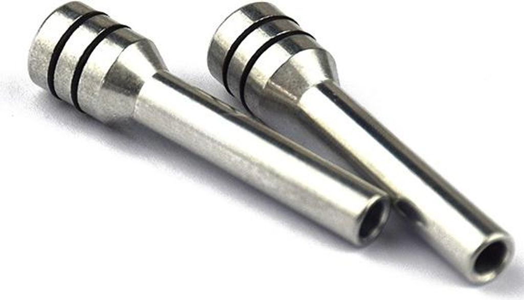 INF Aluminium Auto Türgriff 4er Set Silber 4,9x1x0,6cm für Fahrzeugtüren