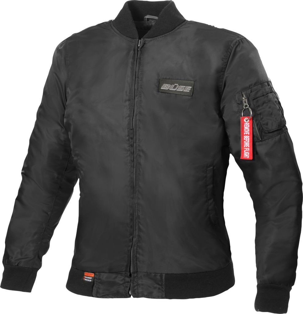 Büse Kingman Damen Motorrad Textiljacke, schwarz, 44 Produktbild 