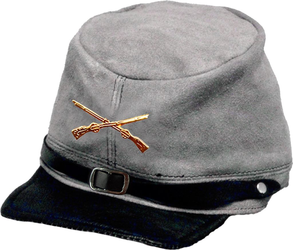 Country Western Biker Ledercap Südstaaten  - Running Bear Produktbild 