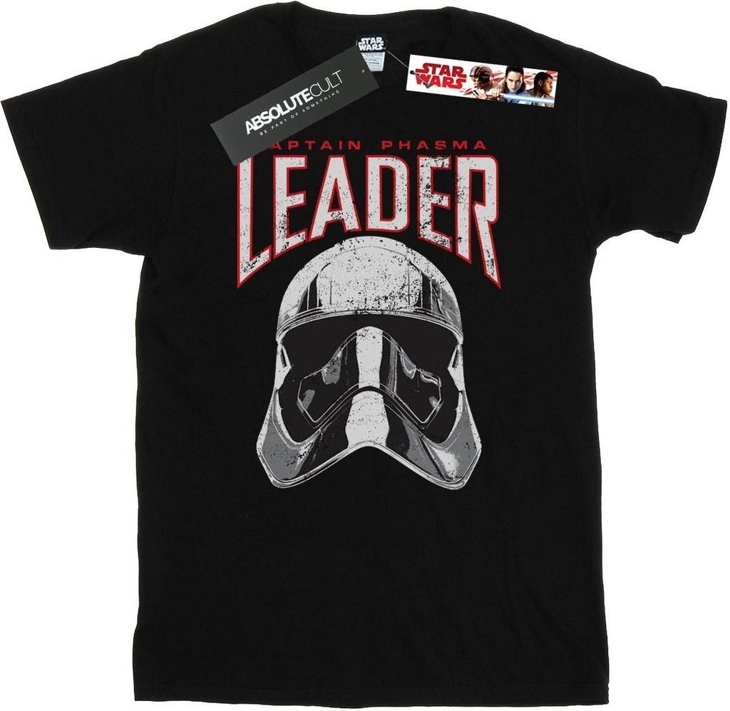 Star Wars - "The Last Jedi Leader" T-Shirt für Herren BI46885 (S) (Schwarz)