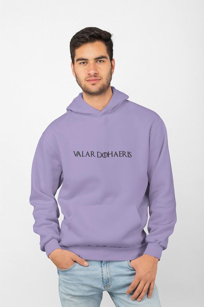 D&B Uni Hoodie MO00100 Valar Dohaeris Lavendel-Größe 2XL
