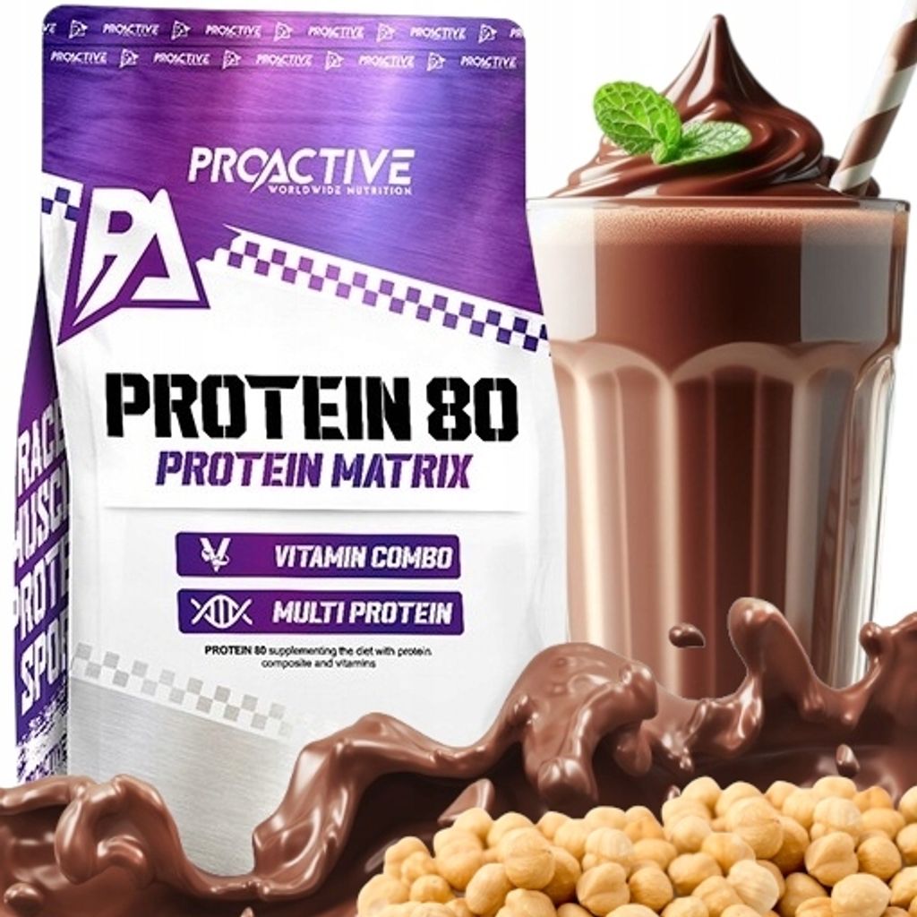 ProActive Concentrato di proteine del siero di latte WPC 80 Immagine del prodotto 