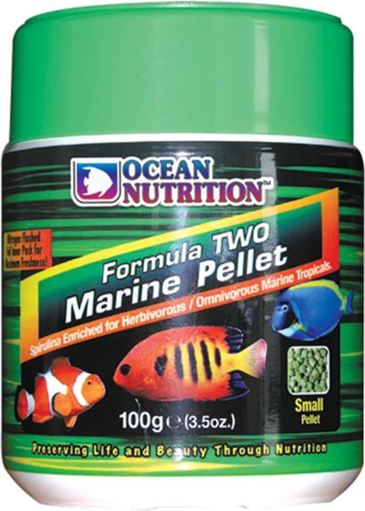 Améliorer la Santé des Poissons avec Formula Two Pellets M 100g Algues