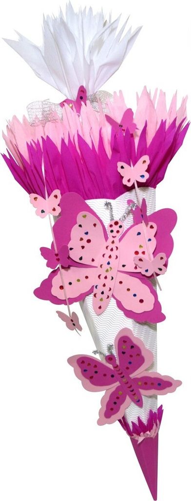 Schultüte Bastelset Schmetterling von Prell Produktbild 
