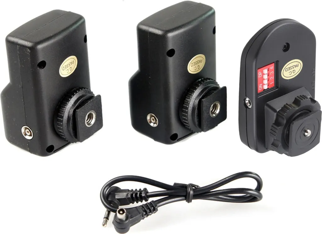 Kit déclencheur de flash sans fil à 16 canaux pour boîtier reflex