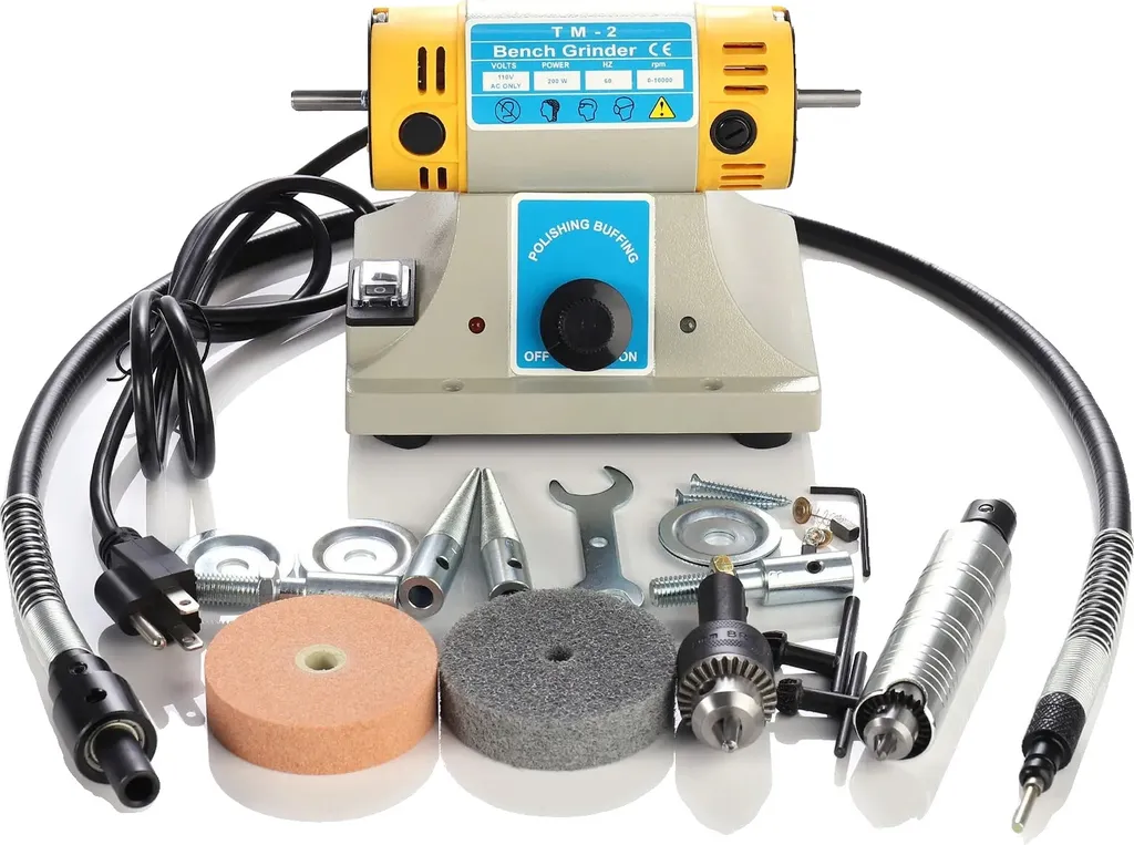 Machine à polir rotative 350W 10000 tr/min pour finitions de pierre