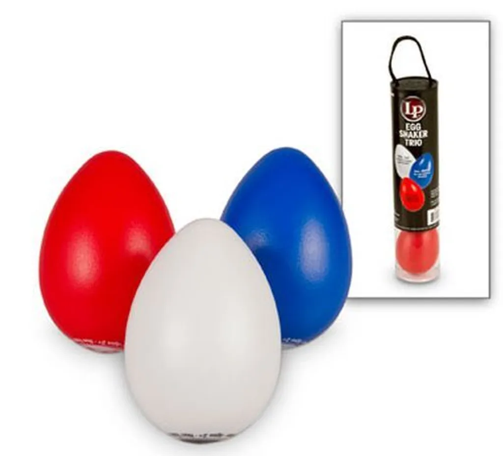 Shakers œuf de percussion Trio LP 016 pour rythme et éveil musical