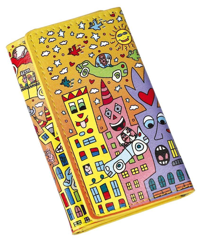 Goebel James Rizzi - Not Getting Around the Traffic Schlüsselmäppchen