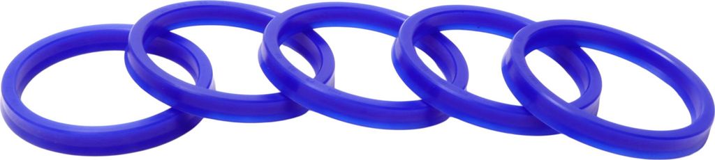 Universal Öldichtung UN Lippendichtring Drehwellendichtung 73x85x10mm Hochdruck TPU Blau 5 Stück